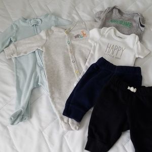 Carter's 6 piece gender neutral 3 month bundle